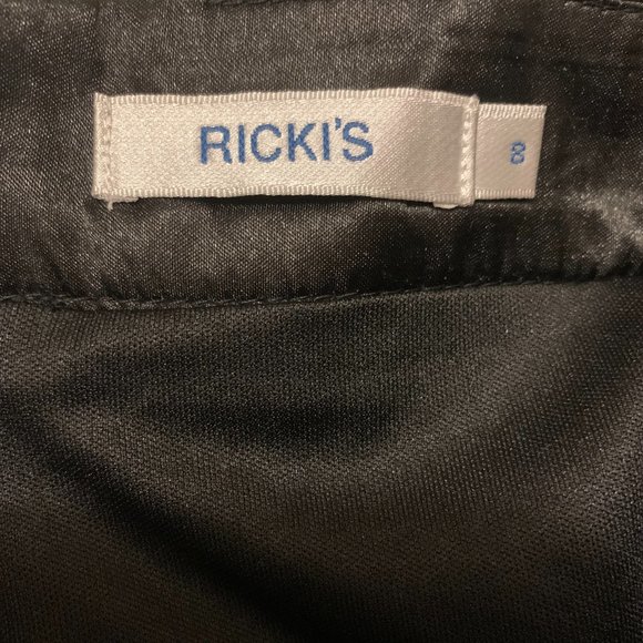 Rickis Light and Dark Grey A-line Mini-skirt Size 8 - Picture 2 of 2